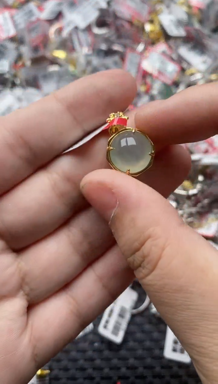 【闪购商品】翡翠戒指银S925镶嵌33333---1