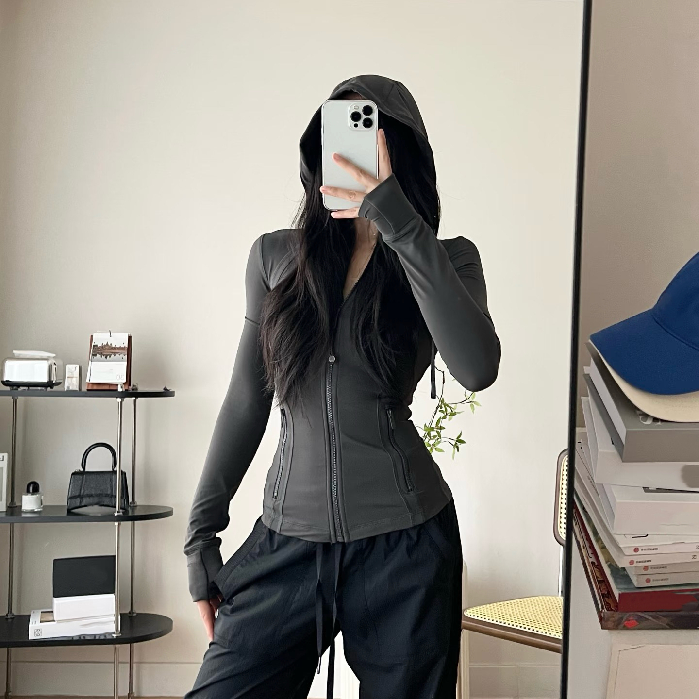 Define第三代瑜伽衣外套上衣透气运动健身服春秋款女士-小鹿2320