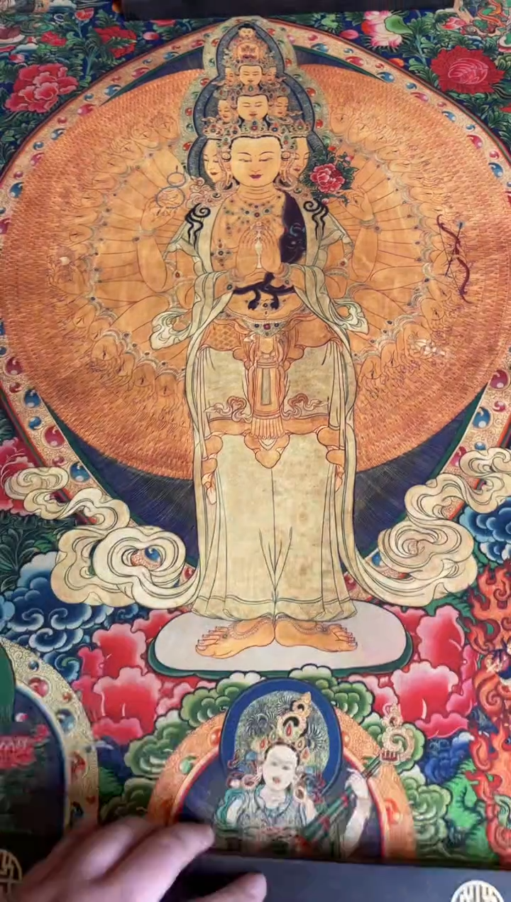 卷轴画手绘唐卡082