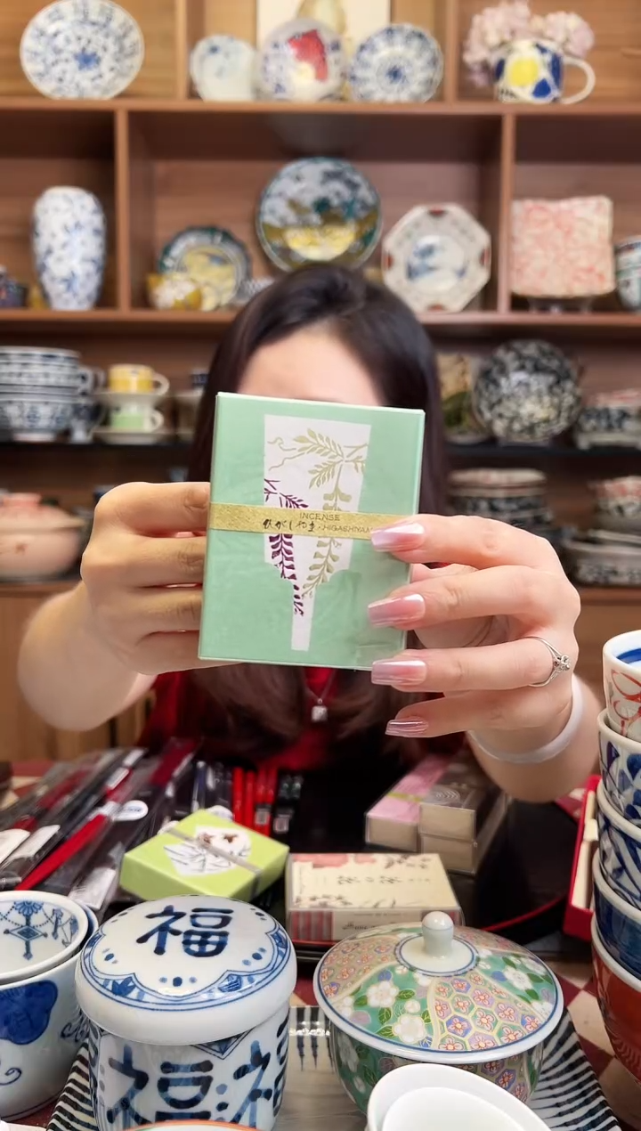 瓷片线香-K09-61 スリムインセンス 藤