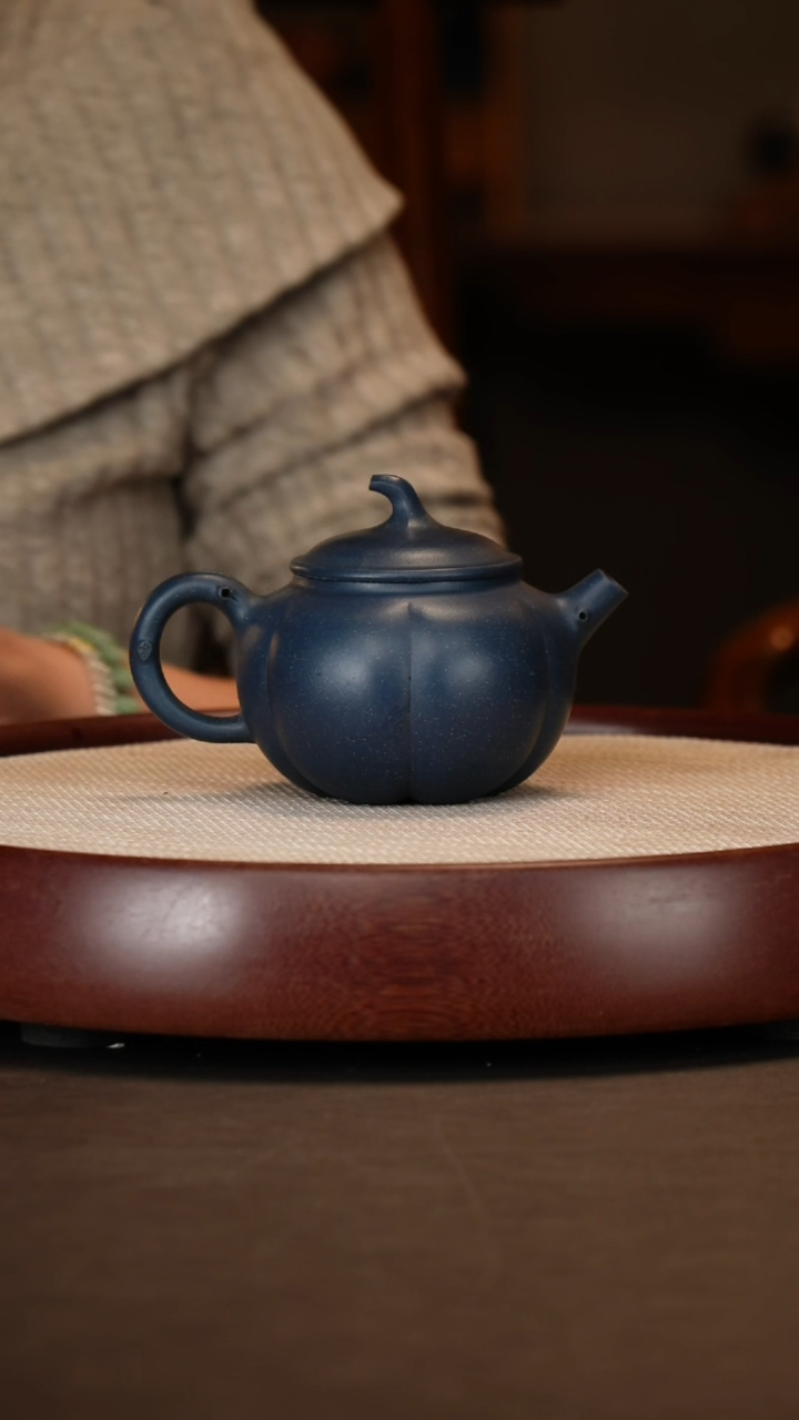 【闪购商品】紫砂茶壶一厂墨绿泥茄瓜+薛锋270c