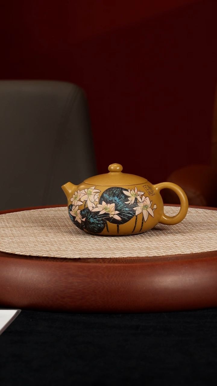 【k036】扁西施宜兴紫砂JY