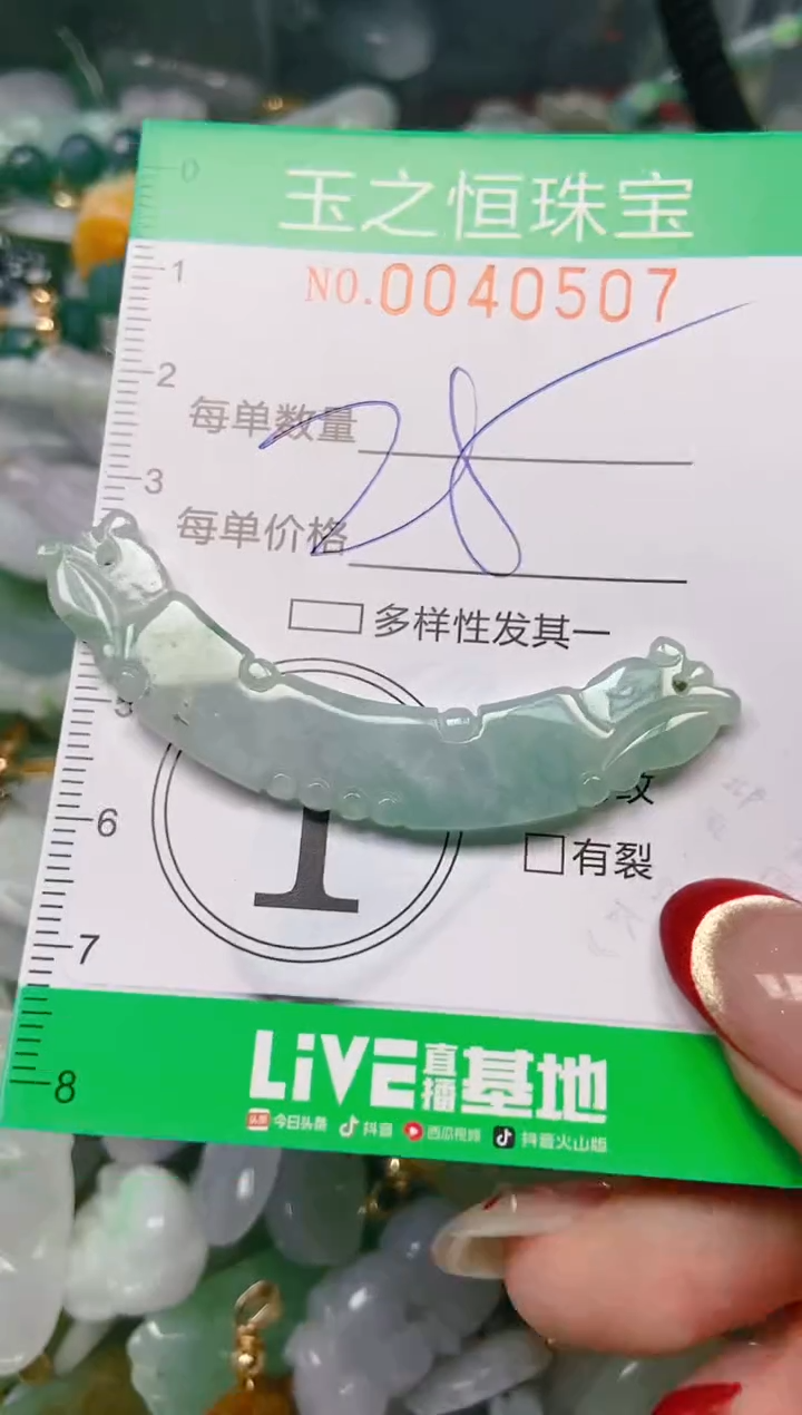 【闪购商品】翡翠颈饰未镶嵌闪购0040507