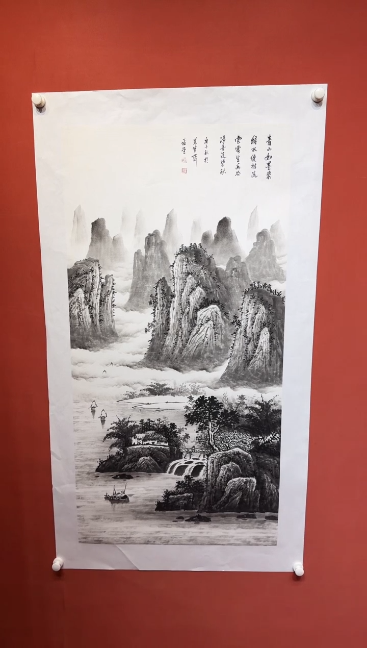 国画湖社画会/谢福堂-12-6-25