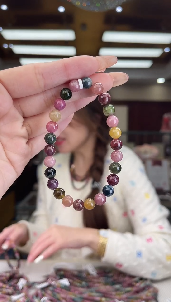 【闪购商品】碧玺/未镶嵌7mm+碧玺单圈多样性发货