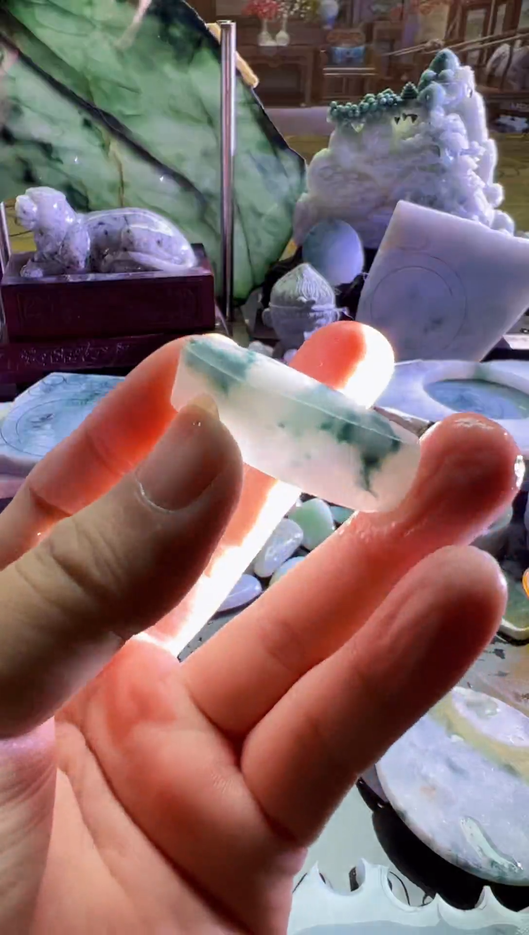 未镶嵌挂件翡翠天然缅甸翡翠A货