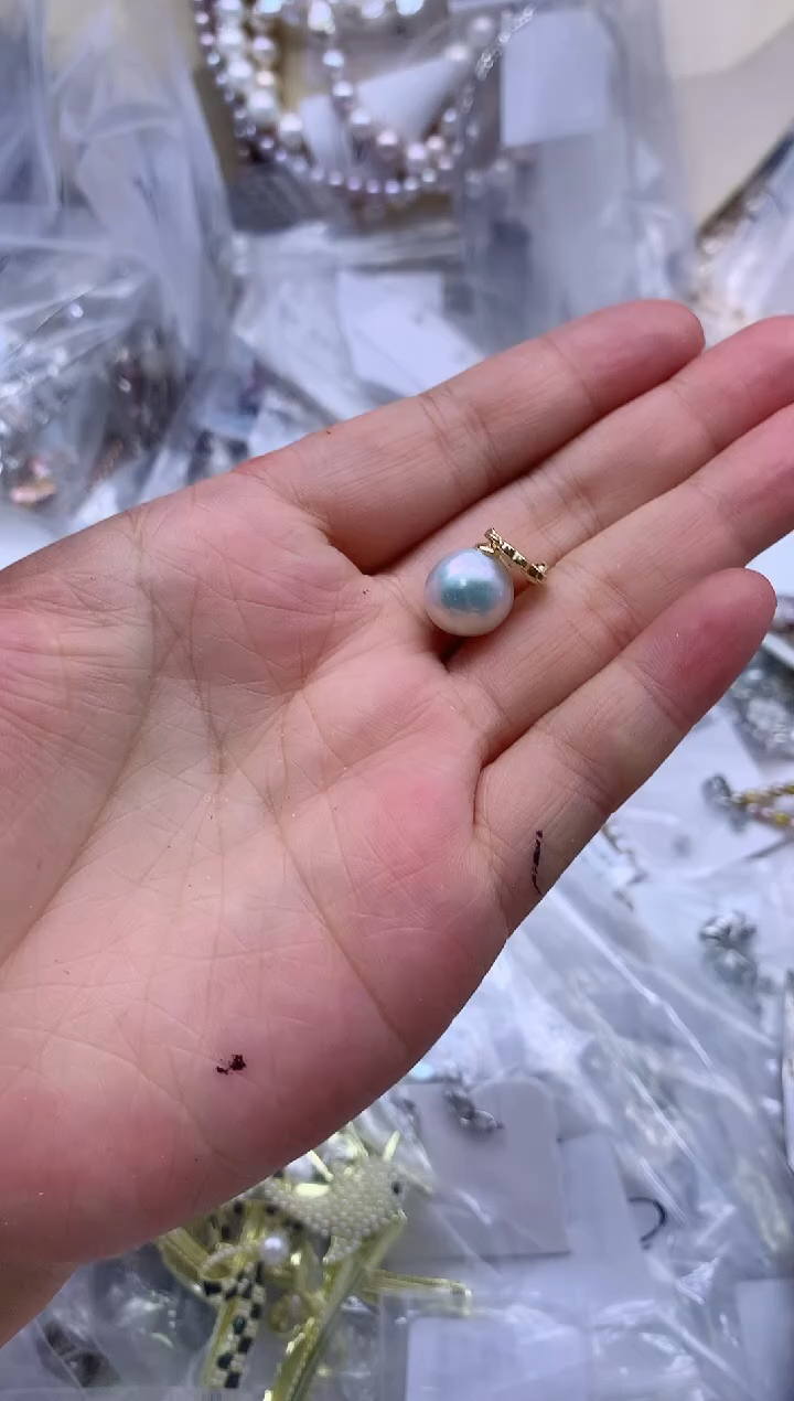 【闪购商品】淡水珍珠吊坠(不含链)未镶嵌淡水珍珠吊坠