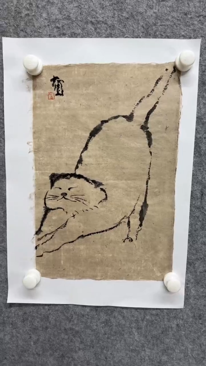 国画写意画花鸟画手绘