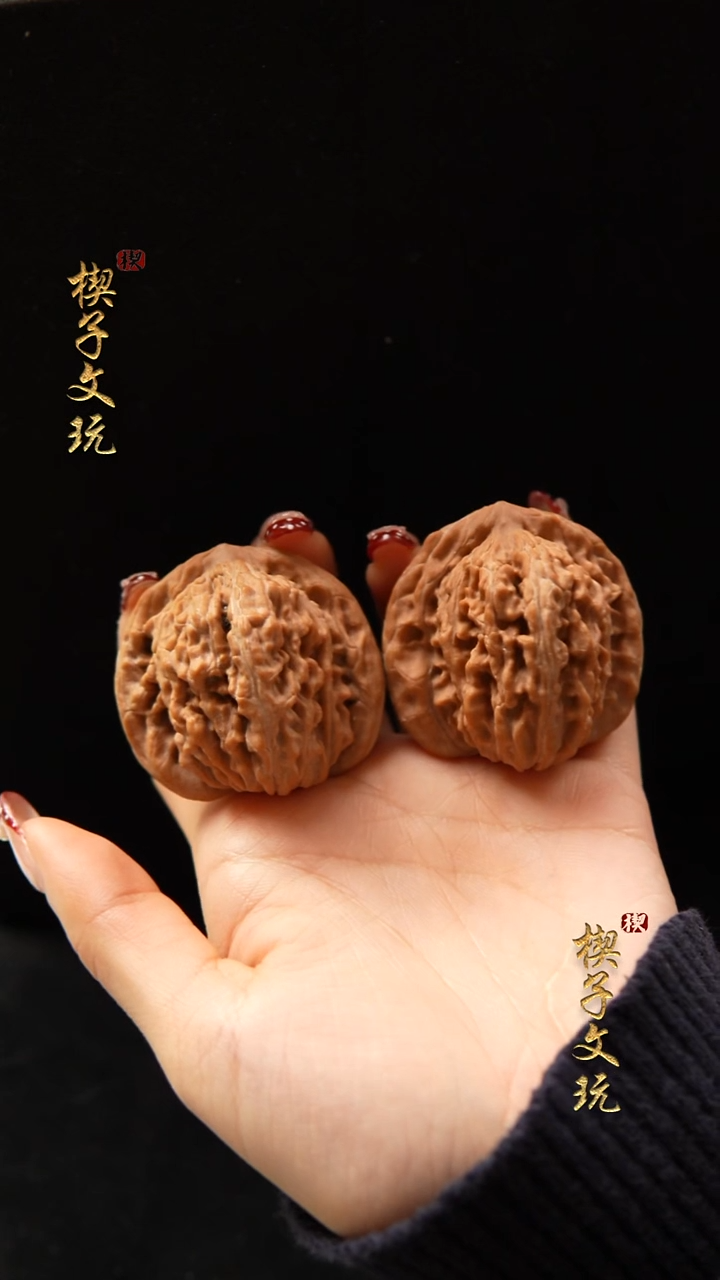 把件文玩核桃六**霍飞楼41mm