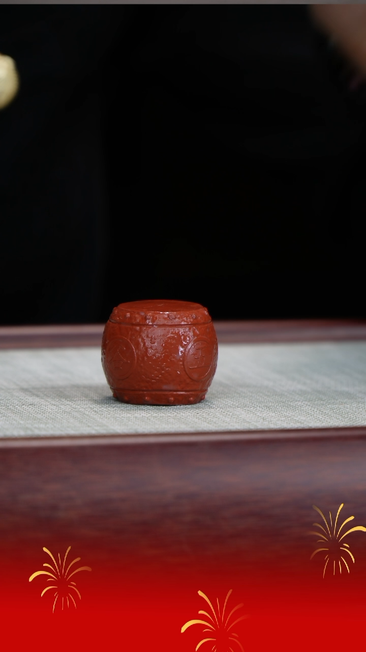 【闪购商品】紫砂茶宠红泥盖置