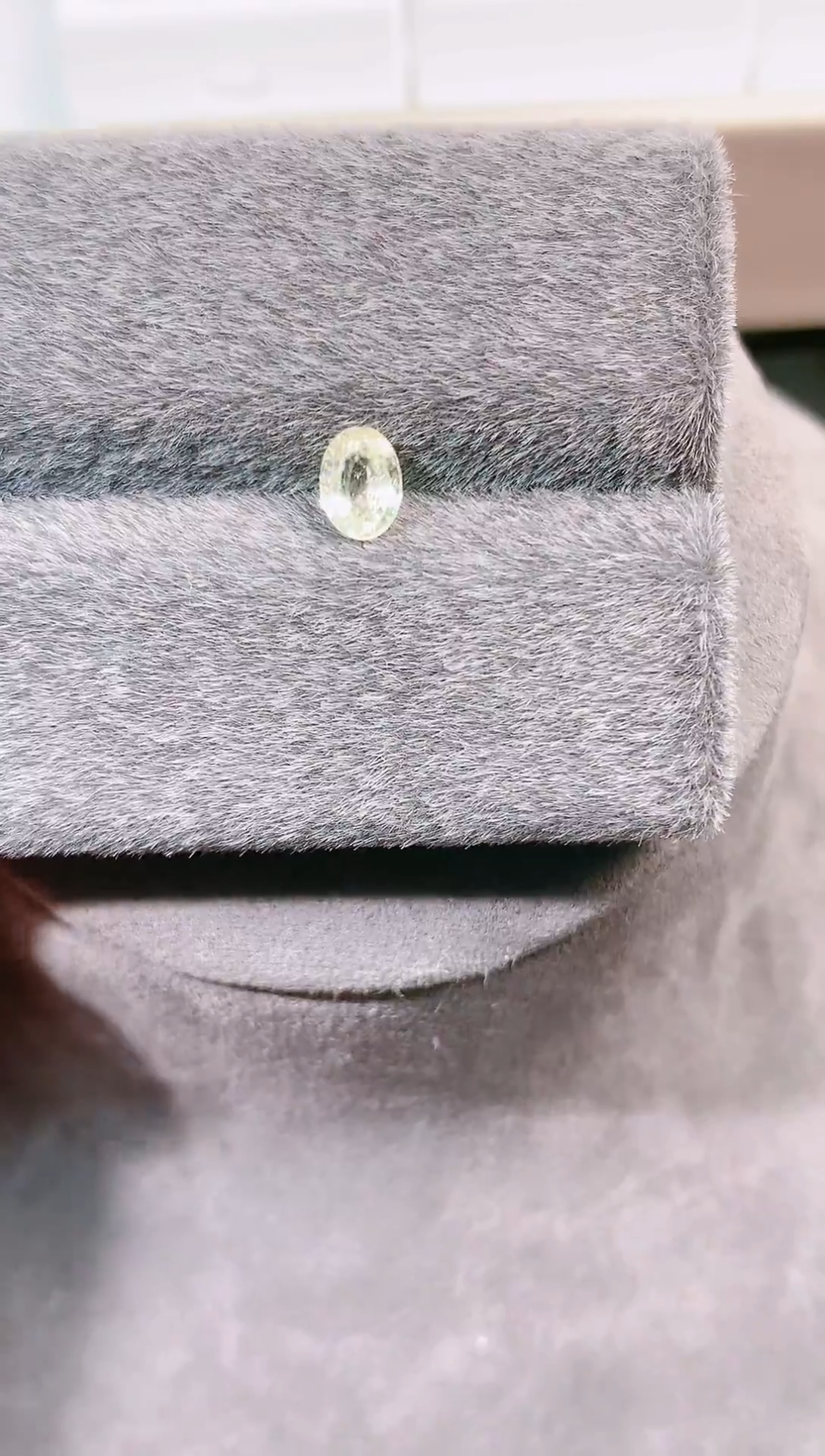 裸石蓝宝石天然黄蓝宝0.85ct