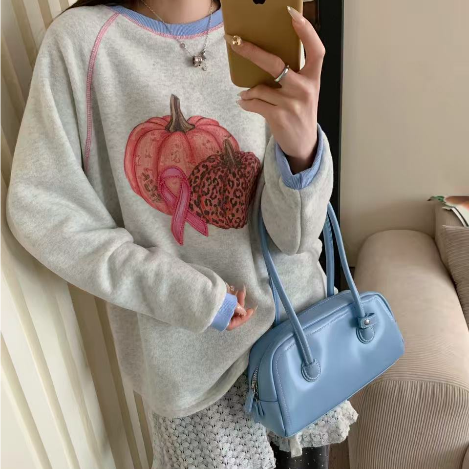 西子家-001-100冬季韩系新款实体店品质高级感女装气质上衣