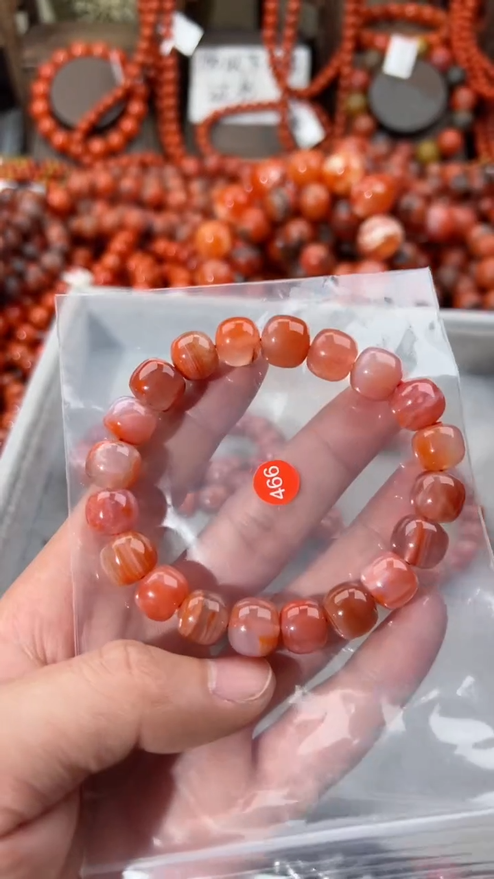 【闪购商品】南红玛瑙手串未镶嵌11