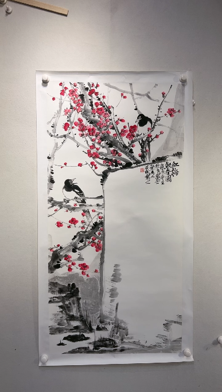 【闪购商品】国画绘画作品-8平尺