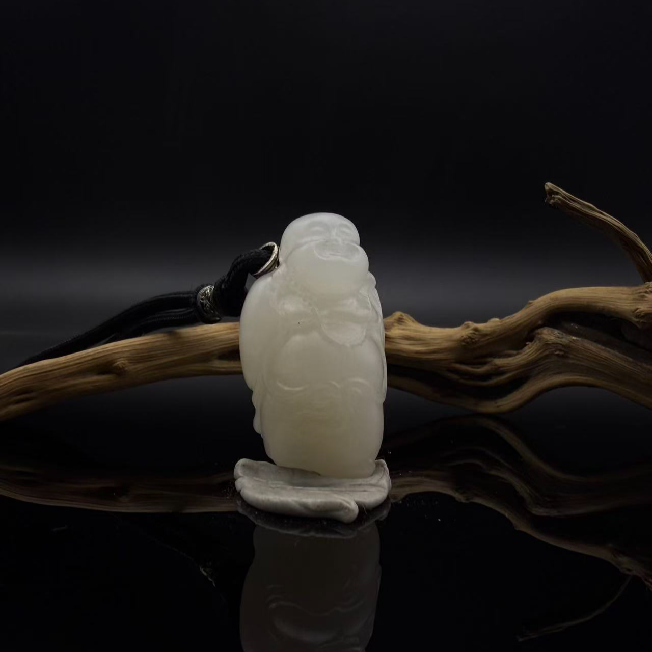 和田玉佛公吊坠 0094