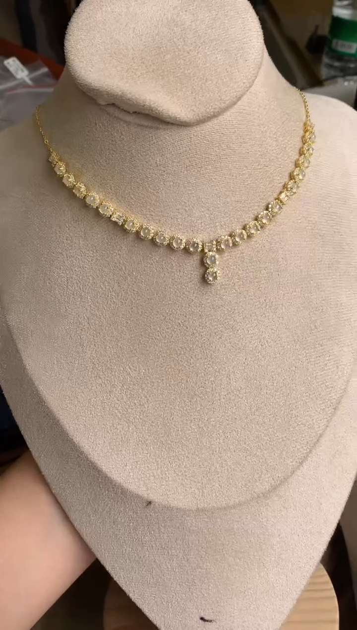 银S925镶嵌戒指翡翠项链25