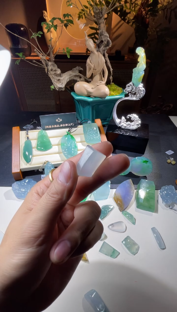 【闪购商品】定制翡翠未镶嵌佳佳翡翠毛料定制包工包料