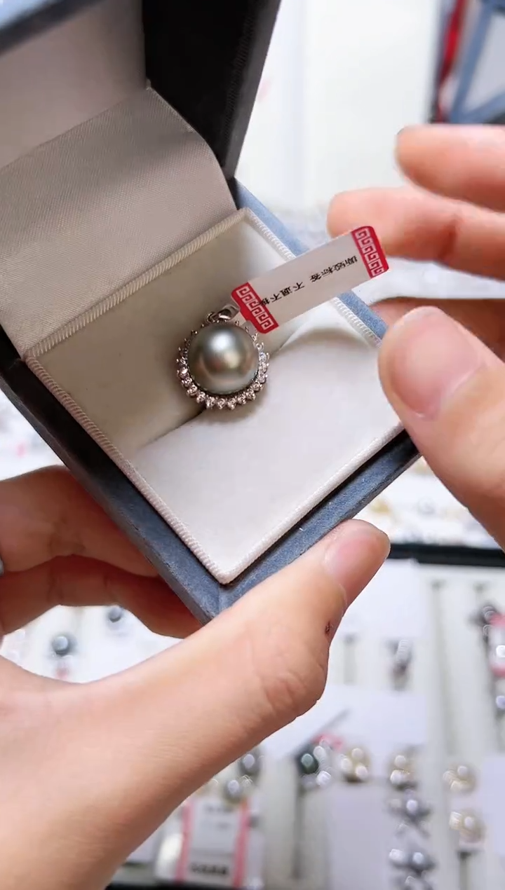 【闪购商品】海水珍珠戒指银S925镶嵌765