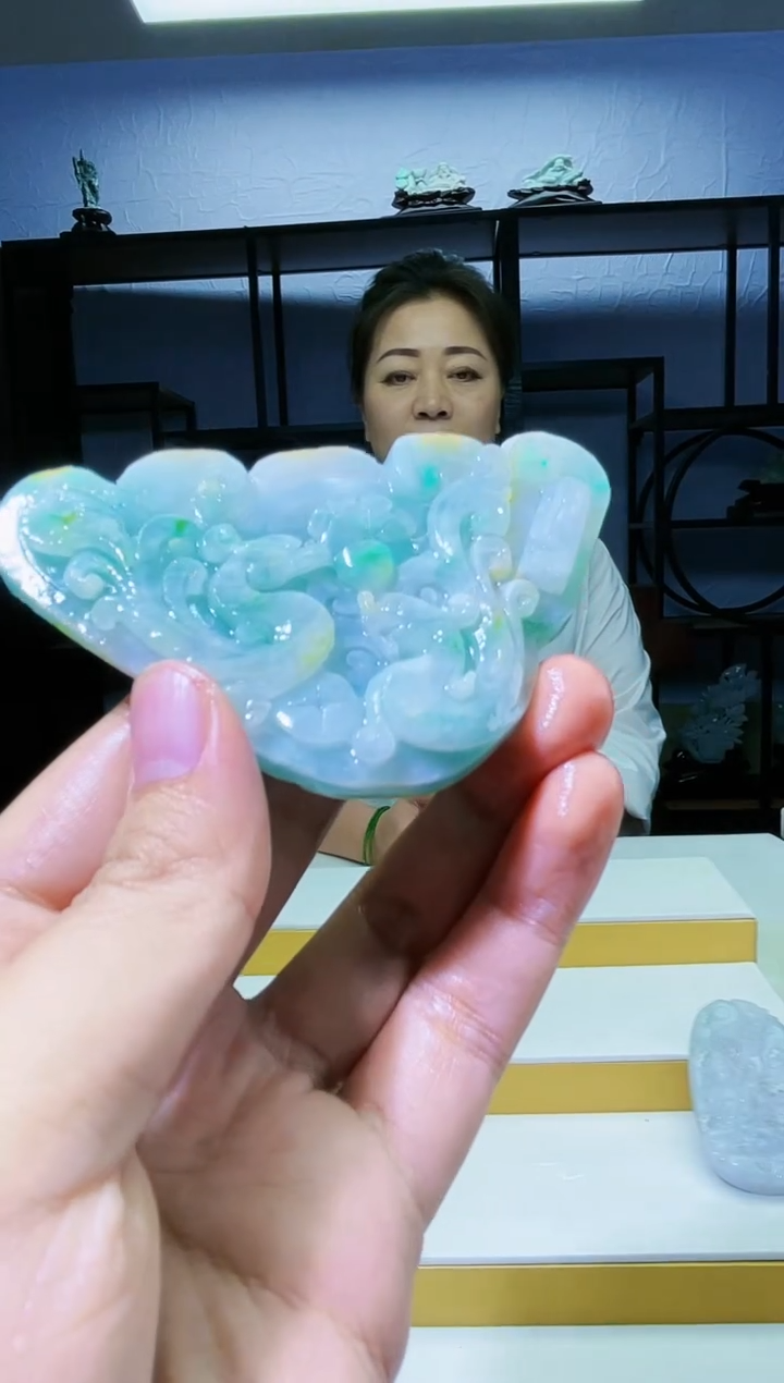 定制翡翠未镶嵌毛货03290163