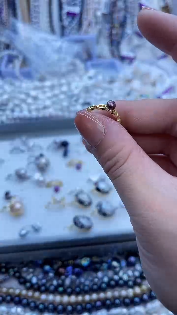 【闪购商品】淡水珍珠戒指未镶嵌504