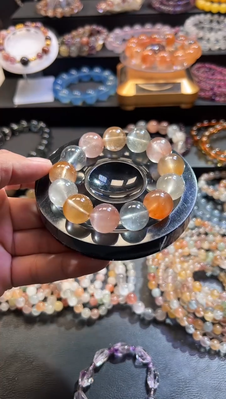 未镶嵌手链水晶涅**花227