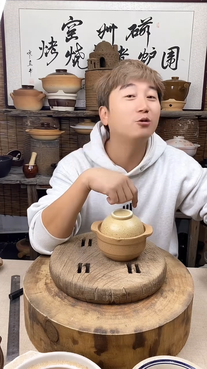 土陶迷你一人食炖盅煨汤小土锅（可明火.可干烧）