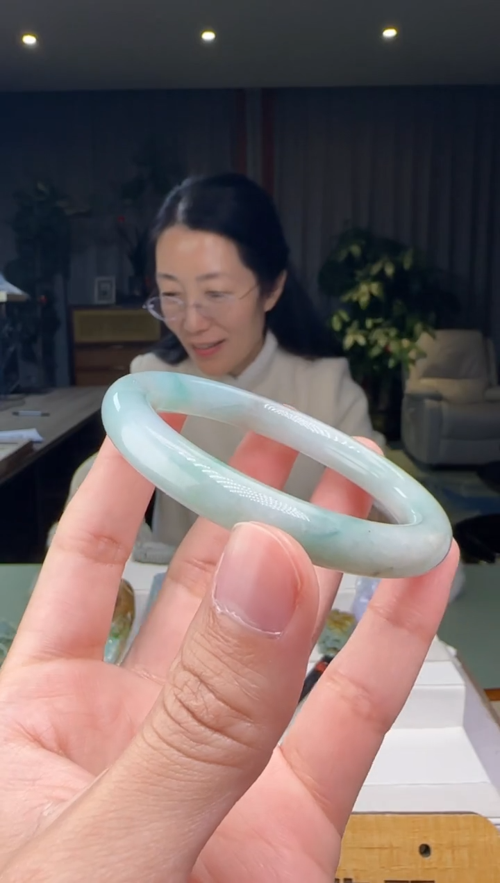 【闪购商品】翡翠手镯未镶嵌微瑕XM@@WS1WS275121