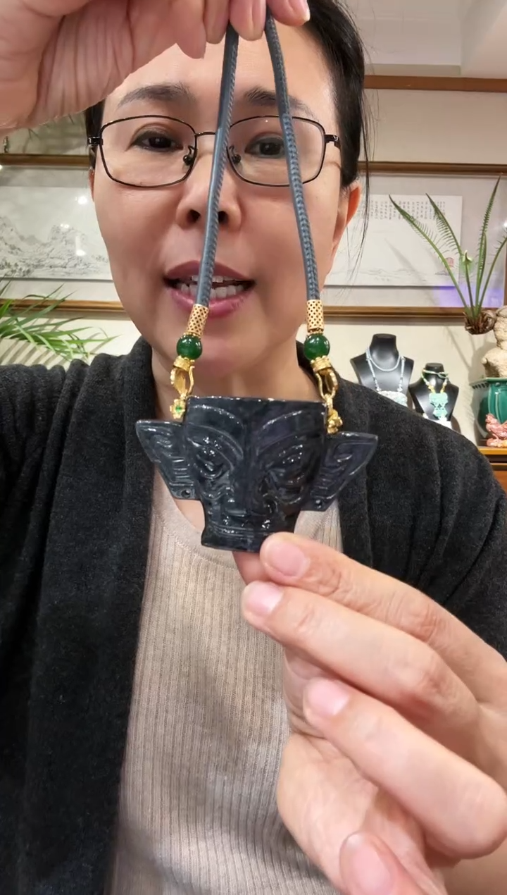 【闪购商品】翡翠颈饰未镶嵌国风