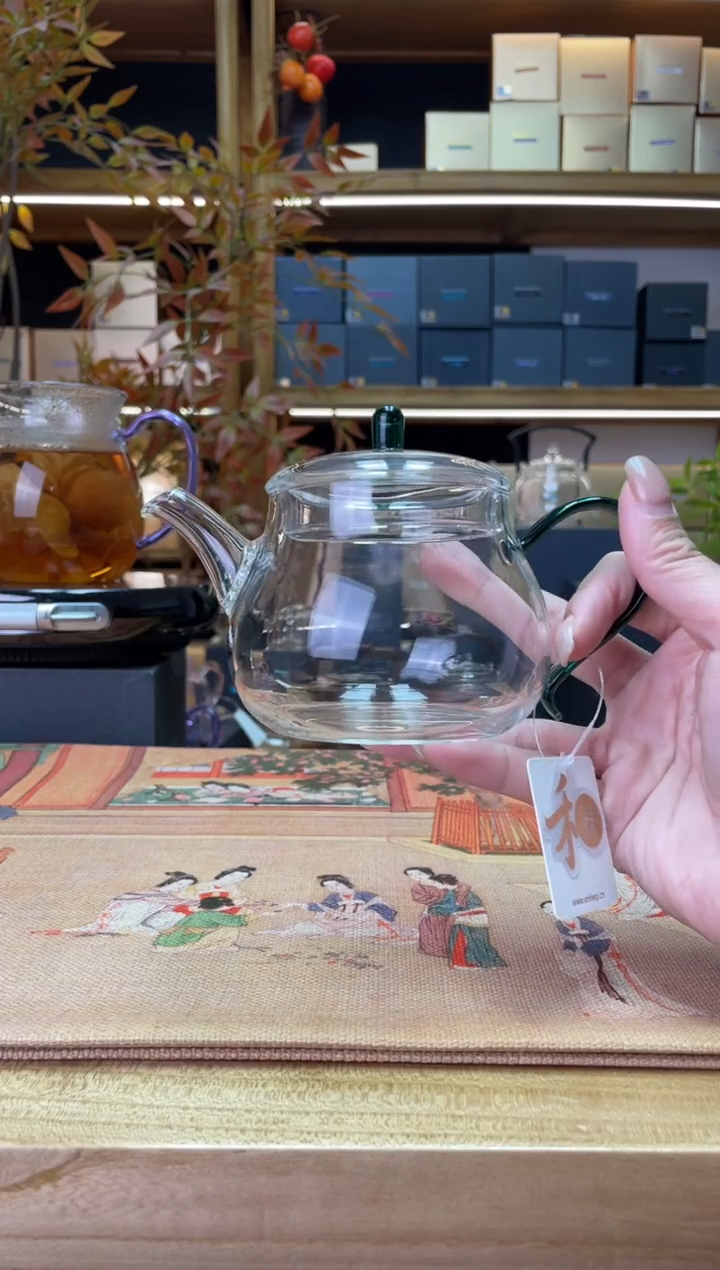 【闪购商品】禾器/青云壶/280ml/墨绿/金标