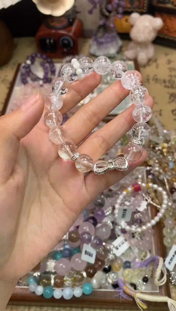水晶手链未镶嵌296手串