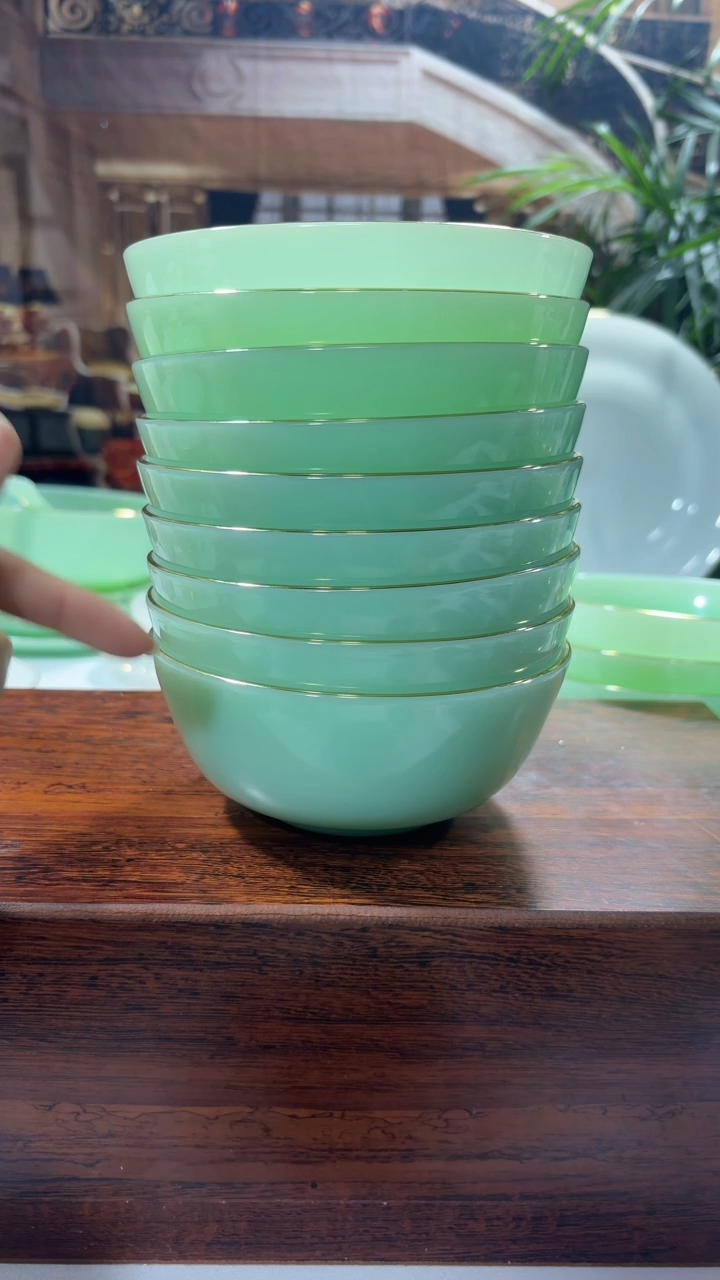 【闪购商品】....5.5英寸玉瓷碗10个口径13.8厘米