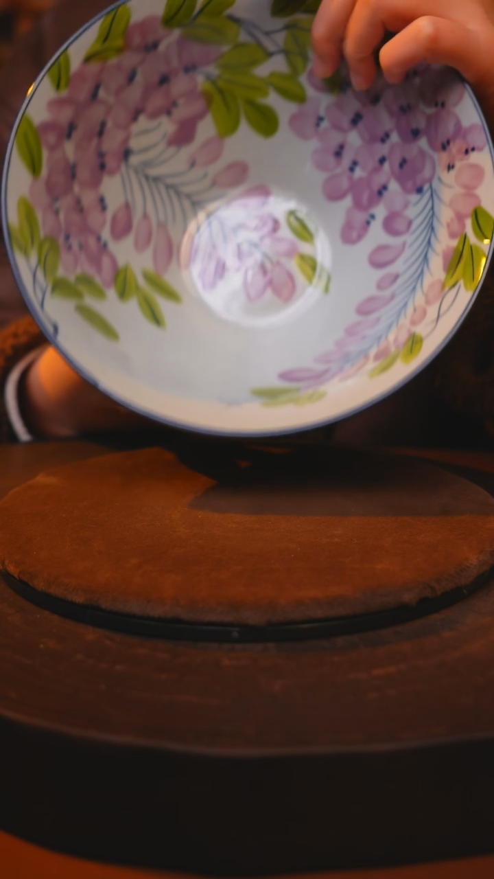 【闪购商品】瓷片景德镇手绘瓷器高温釉下彩----