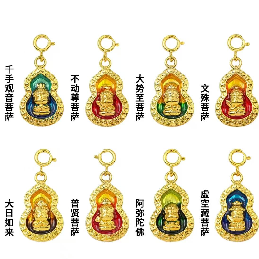 18k金生肖八大守护神