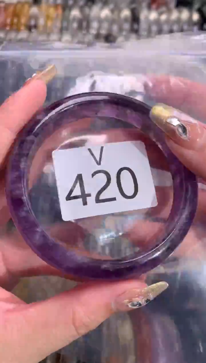 【闪购商品】水晶水晶手镯未镶嵌420-59+