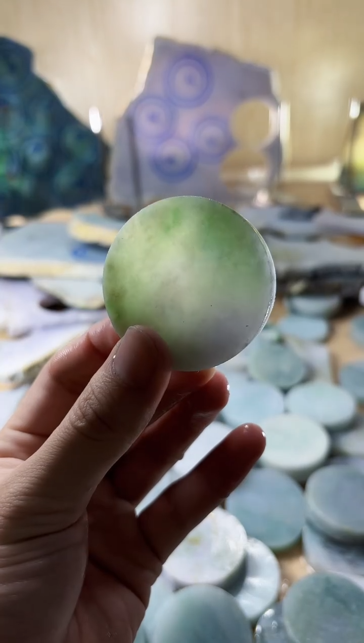 【闪购商品】翡翠颈饰未镶嵌A货白谭2461