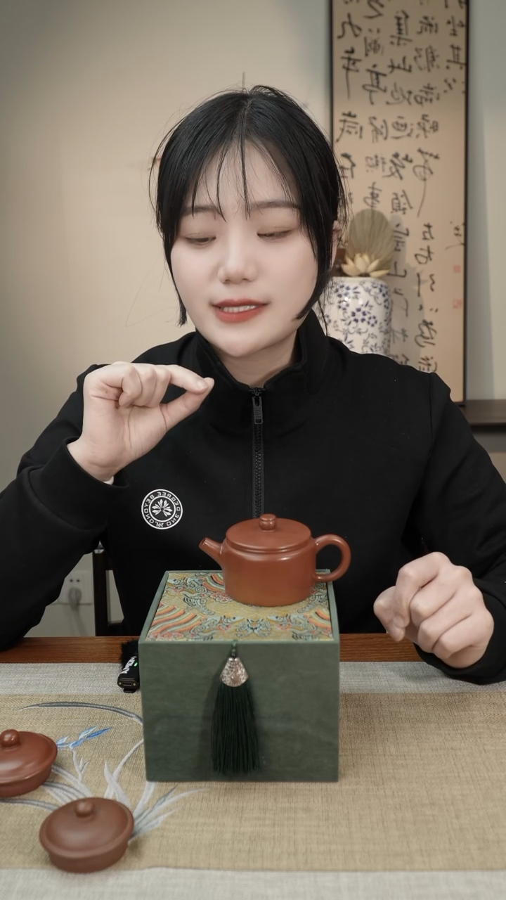 紫泥茶壶汉瓦 精品原矿朱泥150cc