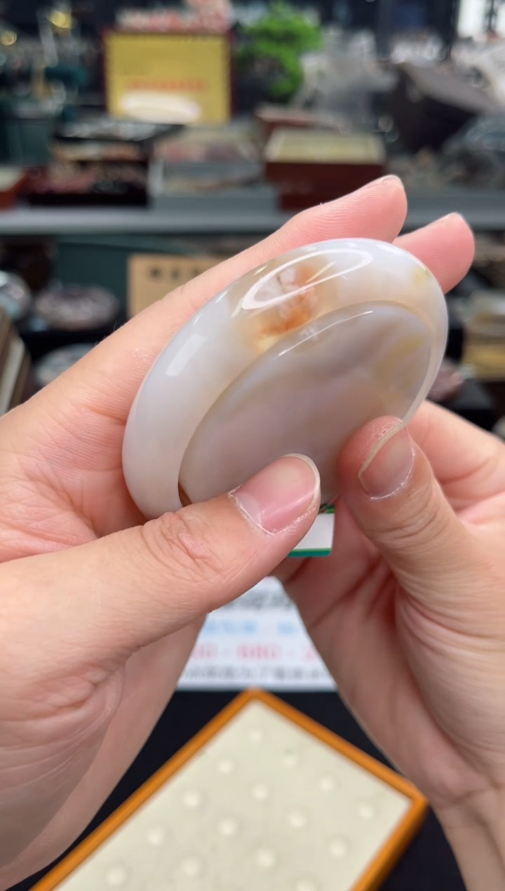 【闪购商品】石英质玉手镯未镶嵌58圈口（赠品镯心）3572238