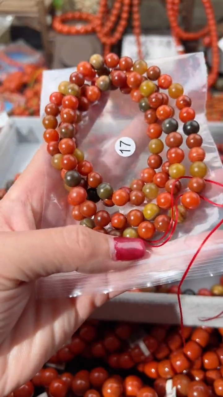 【闪购商品】南红玛瑙手串未镶嵌7+