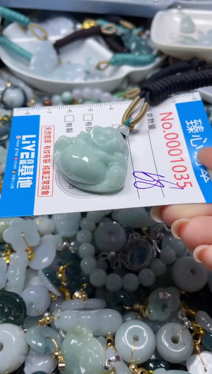 颈饰未镶嵌翡翠1035