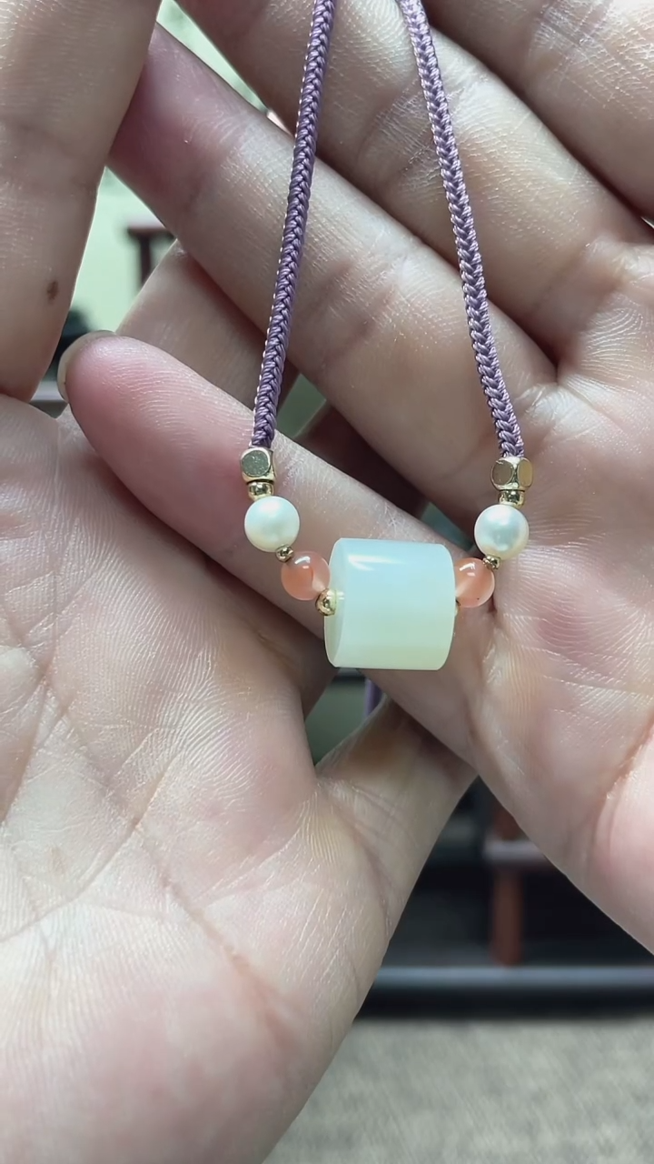 【闪购商品】和田玉颈饰未镶嵌和田玉锁骨链多人