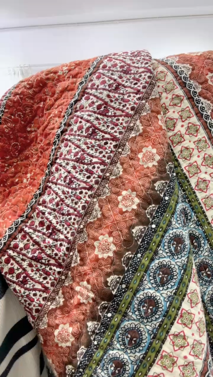 棉220*240纯棉床盖166号微瑕