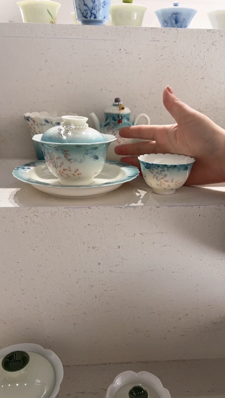 【闪购商品】盖碗+杯+壶承+提溜 哈哈哈哈哈