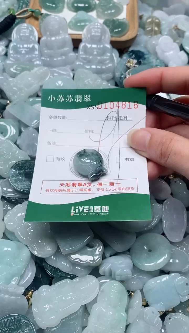 【闪购商品】翡翠颈饰未镶嵌闪购商品0104818