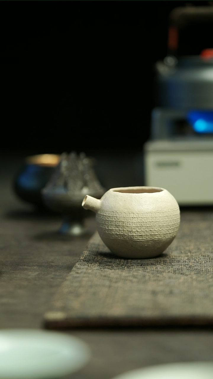 【闪购商品】潘正白玉段泥公道杯