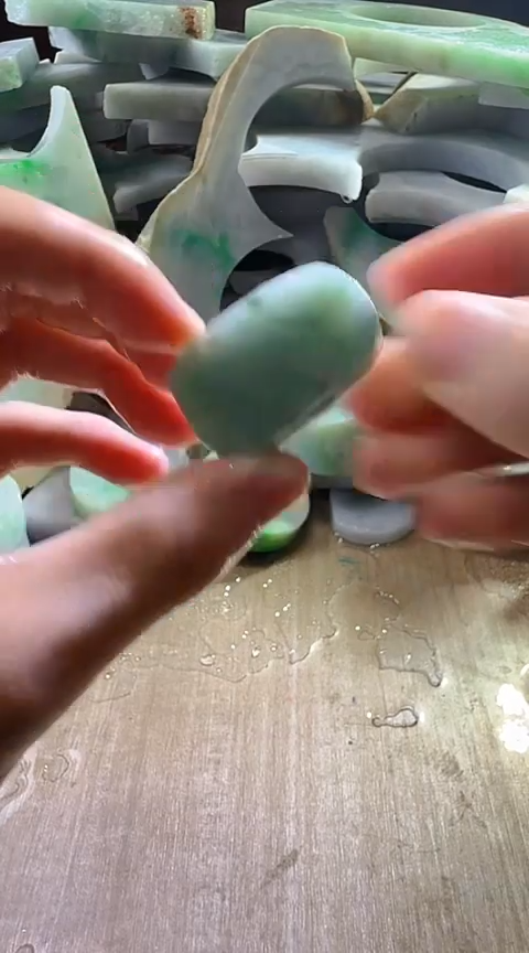 裸石翡翠缅甸翡翠A货花68