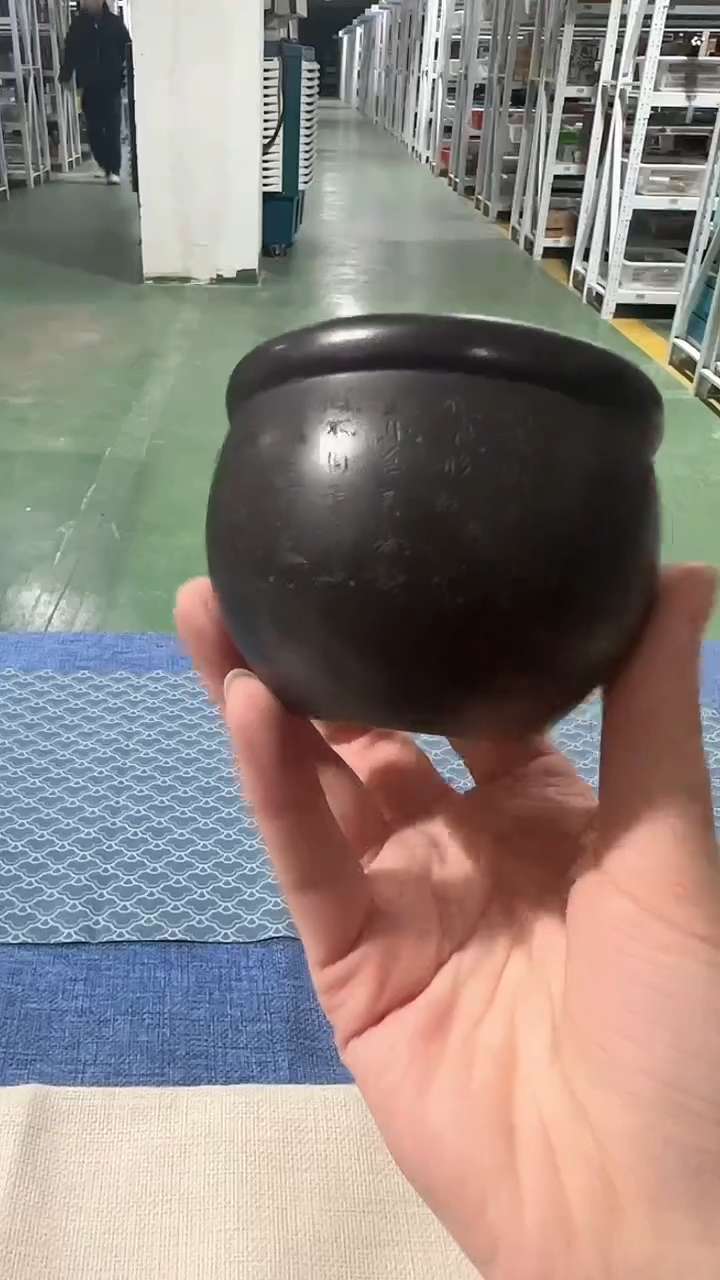 【闪购商品】石黄罐子兰亭序罐