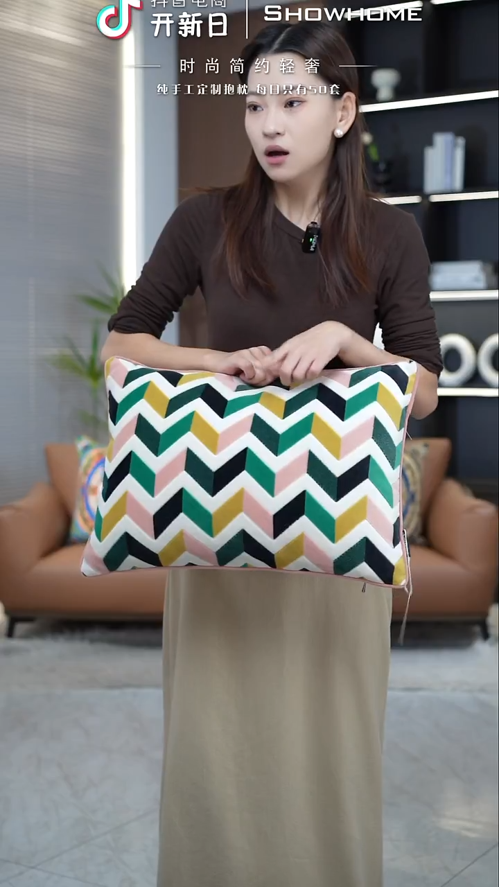 田园风腰枕35X50带芯