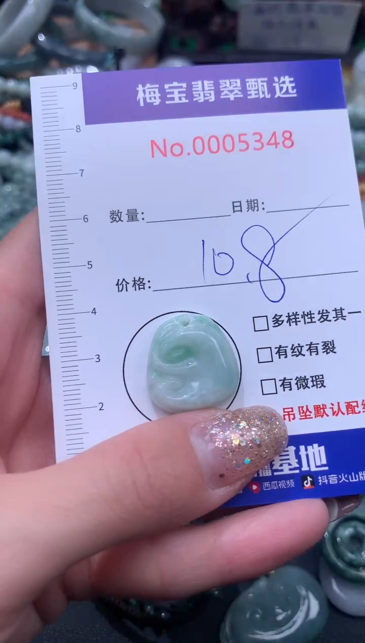 颈饰未镶嵌翡翠10.8