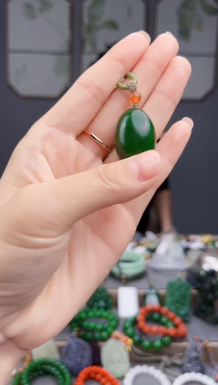 颈饰未镶嵌和田玉多样性发货拍一发一