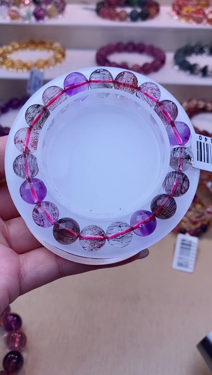 未镶嵌手链水晶仙女超七单圈10m+